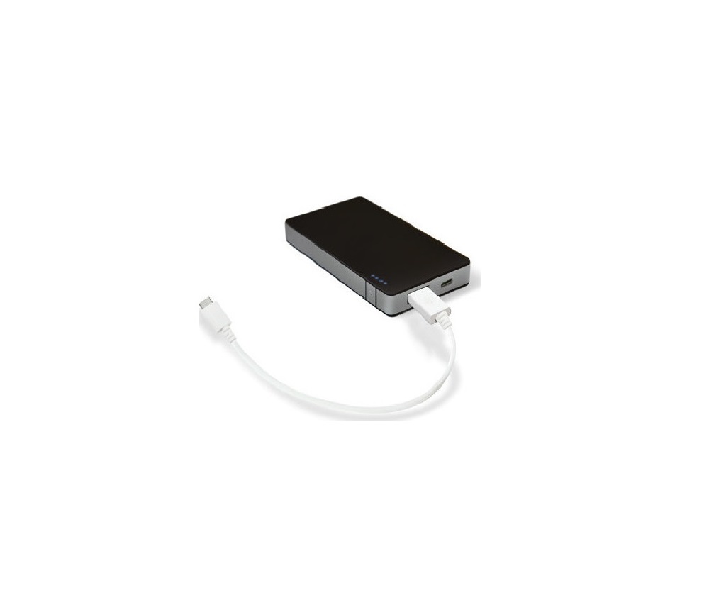 Celly Power Station Black Label, Caricabatterie Da Scrivania Con 4 Porte USB E 1 USB-C, 60W, PD E QC 3.0